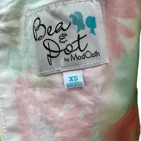 BEA & DOT BY MODCLOTH FLORAL VINTAGE INSPIRED  FLORAL PRINT DRESS SIZE X… TWEE - Picture 14 of 16